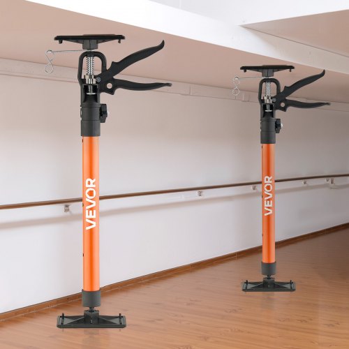 Støttestang, teleskopisk justerbar 2-pak, 54x155 cm, stål