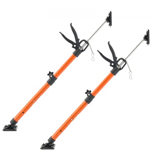 Støttestang, teleskopisk justerbar 2-pak, 54x155 cm, stål