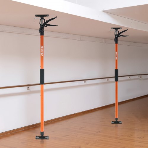 Støttestang, teleskopisk justerbar skabsløfter, 116x290 cm, stål