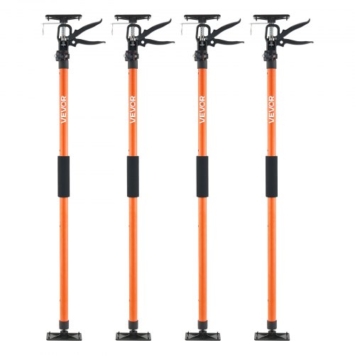 Støttestang, teleskopisk justerbar 116x290 cm stål, 4-pak Støttestang, teleskopisk justerbar 116x290 cm stål, 4-pak