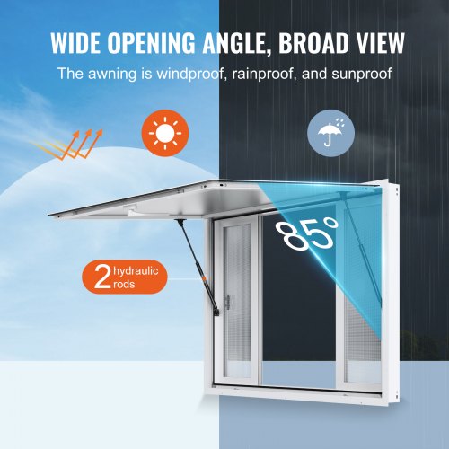 Concessionsvindue, 122x91,5 cm, aluminiumlegering, madvogn servicevindue