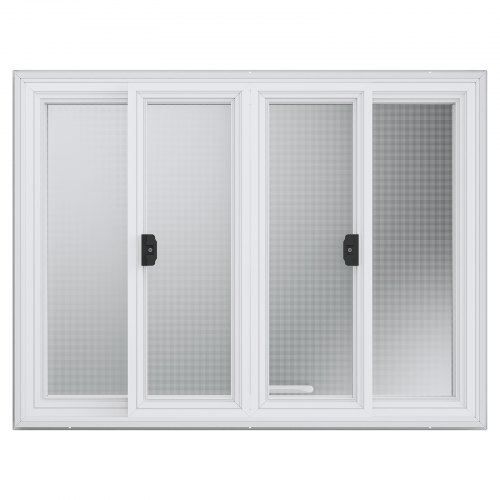 Concessionsvindue, 122x91,5 cm, aluminiumlegering, madvogn servicevindue