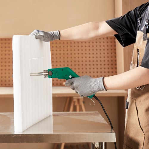Skæreskærer til skum, Elektrisk varm kniv 200W, 240x130x35 mm, Justerbart værktøj