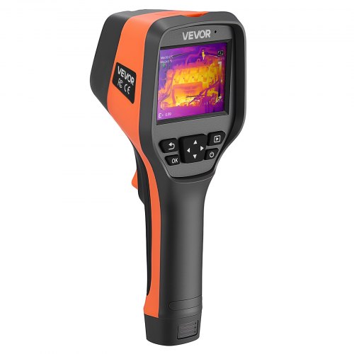 Termisk värmekamera 256x192 IR-upplösning, handhållen, svart