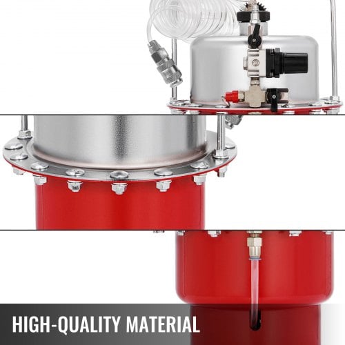 Lufttrycksbleeder verktygssats, 5L, Röd, Stål