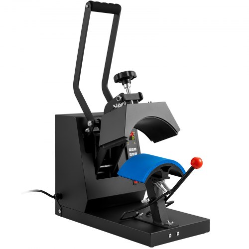Hat Heat Press, 4-i-1 Cap Heat Press, 15,24x7,6 cm, Sort, Sublimeringsmaskine