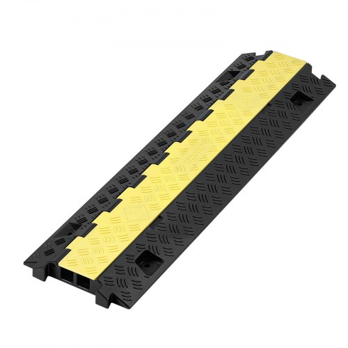 Kabelbeskytter rampe, 31x28 mm, sort, kraftig TPU