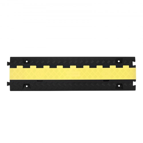 Kabelbeskytter rampe, 31x28 mm, sort, kraftig TPU