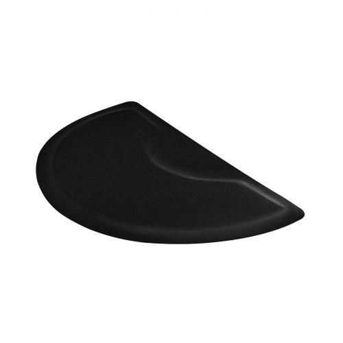 Salonstol måtte, 152x91x1,3 cm, Sort, Anti-træthed PVC
