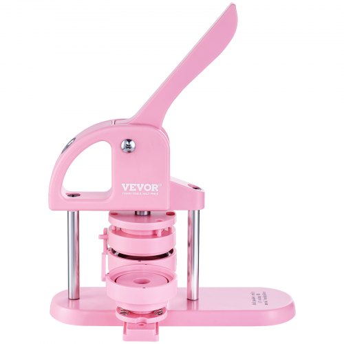 Knappefremstillingsmaskine, 28,5x9x34,5 cm, Pink, Plast