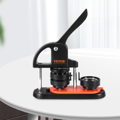 Knappefremstillingsmaskine, 28.5x9x34.5 cm, Sort, DIY-sæt