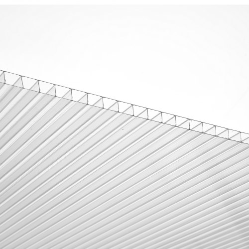 Drivhuspaneler, Polycarbonat, 121x60,5x0,6 cm, Klar, Tagdækning