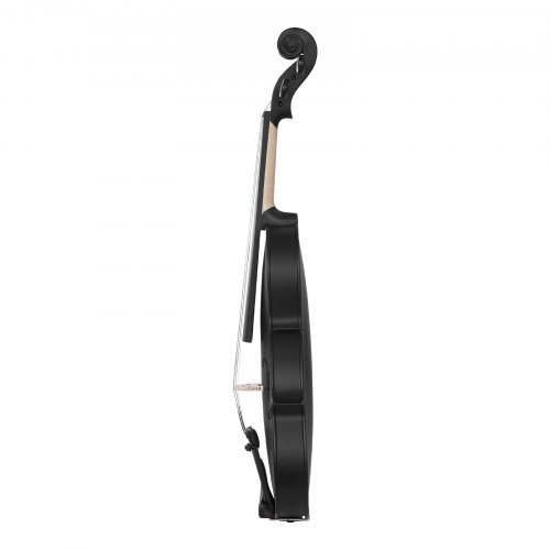 Violinsæt 355 mm 4/4, 60x21x8,5 cm, sort, massivt træ