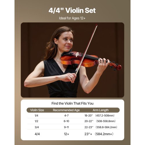 Violinsæt 600x210x85 mm brun, massivt træ