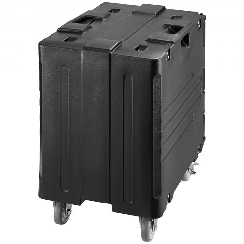 Isoleret madbeholder, 64,5x44,5x75,5 cm, sort, catering