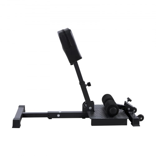 Sissy Squat -laite, 115x48.9x73 cm, musta, taitettava kuntoilulaite