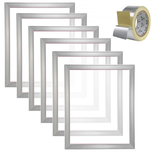 Serigrafi Sæt, Silketryk Ramme, 40,6x50,8 cm, Aluminium