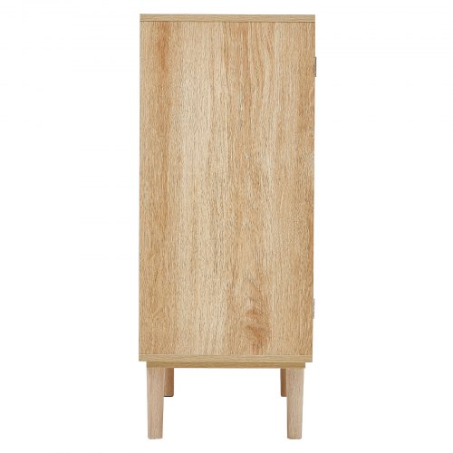 Skab, Rattan Opbevaringsskab Sæt af 2, 80x37,5x88 cm, Natur, Opbevaring