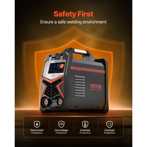 Svejsemaskine, 4-i-1 MMA/DC Pulse TIG/Lift TIG, 31x13,5x27 cm, Elektrisk