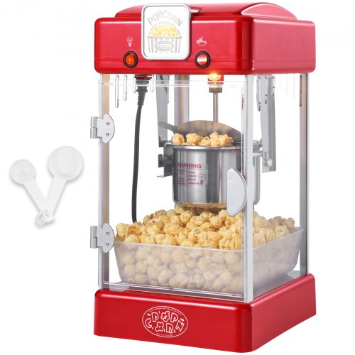 Popcorn-kone 24x27,5x47,5 cm punainen