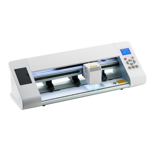Leikkuri 625x185x185 mm valkoinen, vinyylileikkuri, metalli
