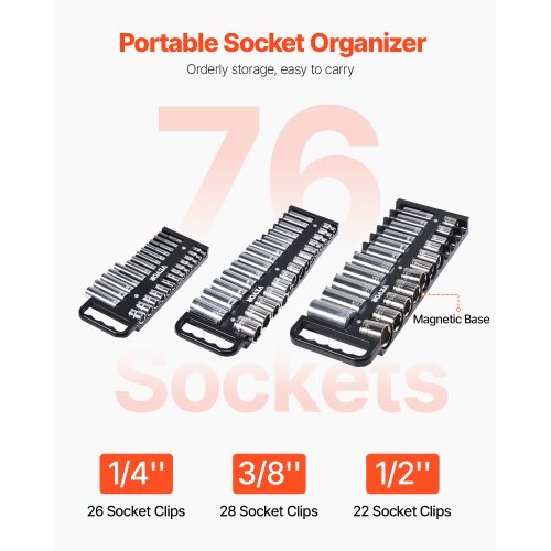 Sokkelorganiseringssæt, 288x101x23 mm, 424x123x23 mm, 433x159x31 mm, Sort, ABS