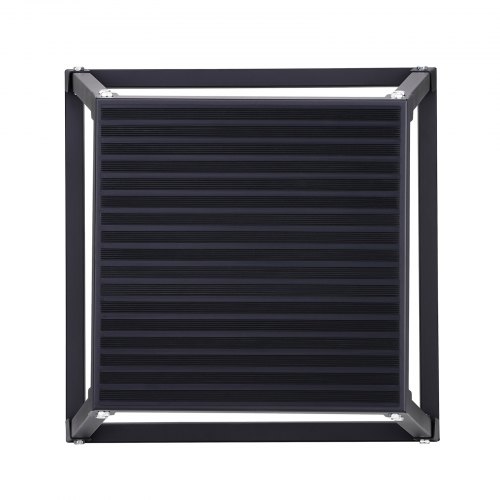 Plyometrisk springboks, 51,3x51,3x45,8 cm, Sort, Stål