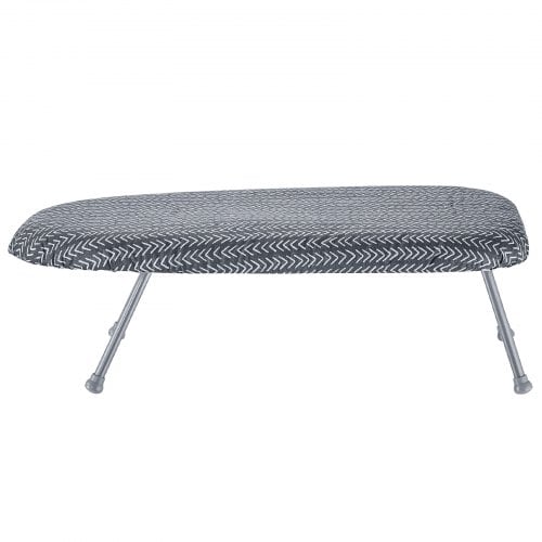 Strygebræt, Bordmodel, 59,5x36,5x18,7 cm, Varmebestandigt betræk, Bomuldsbetræk