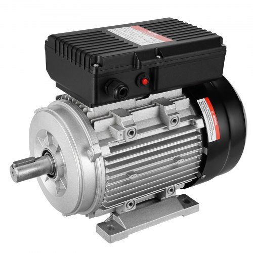 Elektrisk motor, 330x175x240 mm, enfaset, stål