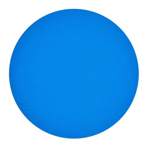 Soltäcke för pool, 549 cm rund, blå, PE-material