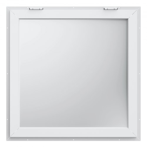 Serveringsvindue, 91,5x91,5 cm, aluminiumlegering, serveringsvindue