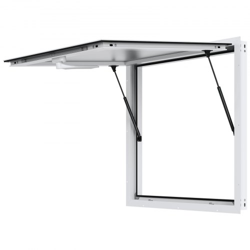 Serveringsvindue, 91,5x91,5 cm, aluminiumlegering, serveringsvindue