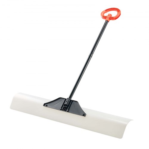Lumikola, 122x22 cm, HDPE-muovilapa, metallivahvike, ergonominen kahva