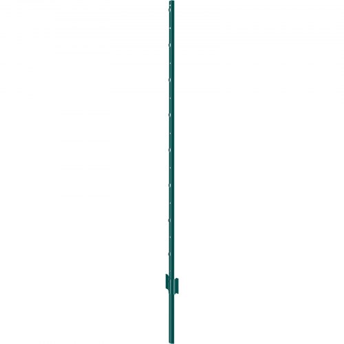 Aitapylväs, 10 kpl U-muotoinen raskas teräs, 86,5x15x152,4 cm, vihreä