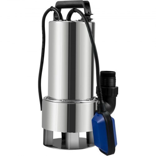 Nedsænkelig vandpumpe, 1300W, 20000L/H, 10 m ledning, rustfrit stål