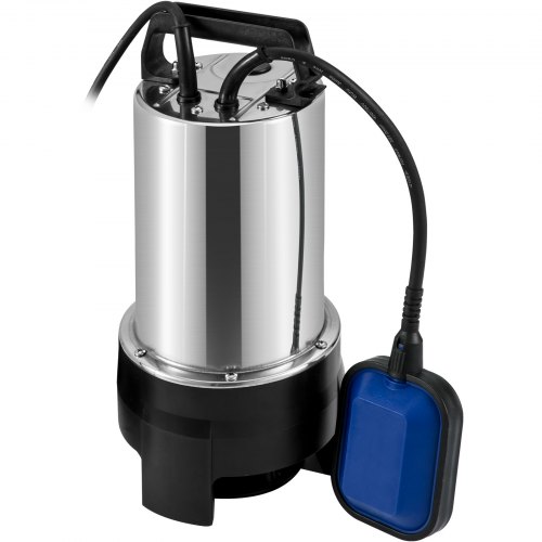 Nedsænkelig vandpumpe, 1100W 20000L/H, 10 m ledning, rustfrit stål