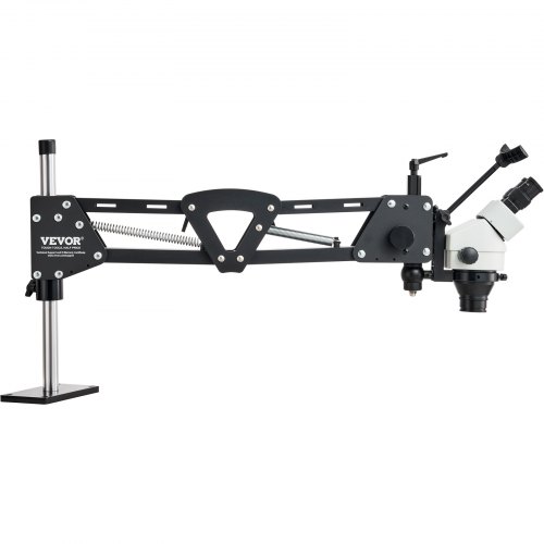 Mikroskop, Multi-retnings Smykkemikroskop 465x175x475 mm, LED-lys, Stål