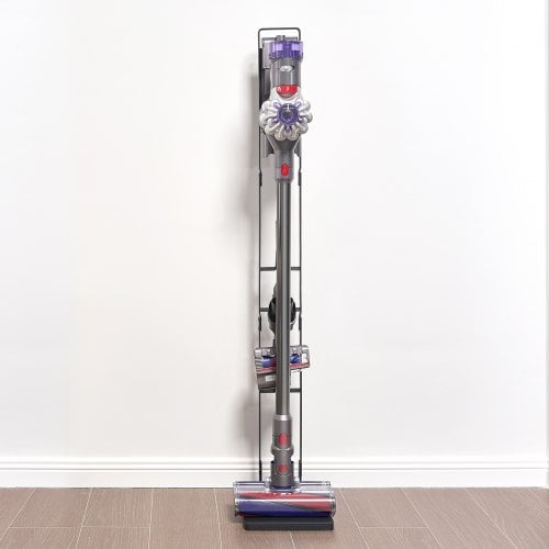 Støvsugerstander, 29x22x127 cm, Sort, Stål