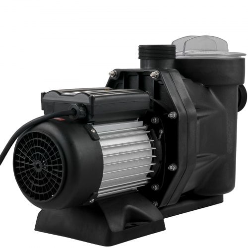 Poolpumpe, 1 HK 19200 L/t 750W, 1,97" indløb/udløb, plast