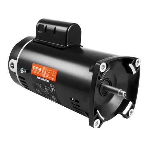 Poolpumpe Motor, 2 HK 56Y Ramme 230V, 36,6x16,5x23 cm, Stål