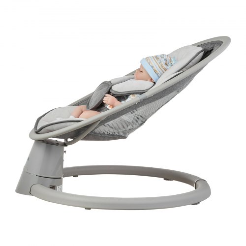 Babygynge, 69x61x52 cm, Bærbar, Justerbar, Bluetooth Musik