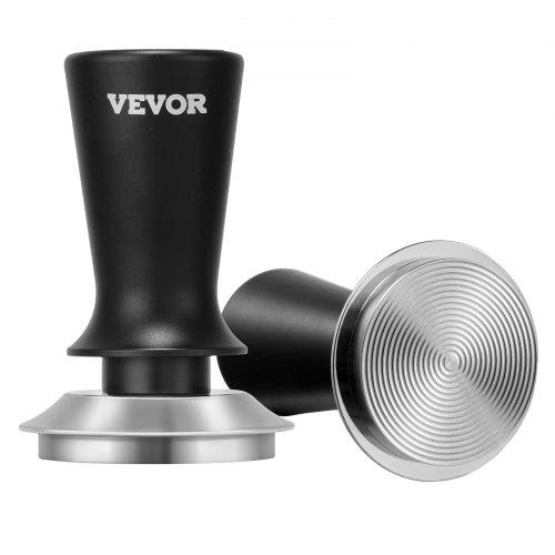 Espresso tamper, 51 mm, rustfrit stål, skridsikkert håndtag