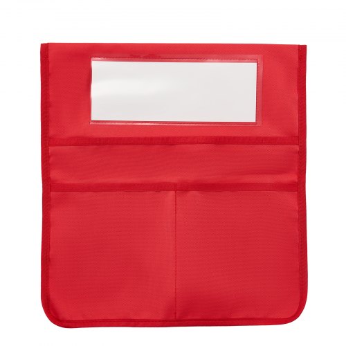 Stoleryg-organizer 35,6x38x0,22 cm Rød/Orange/Gul/Grøn/Lilla/Blå, stof