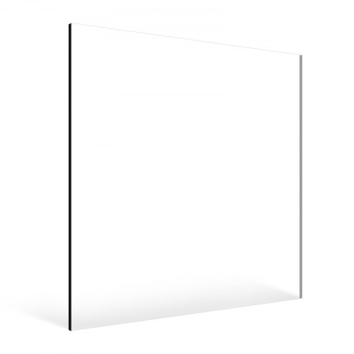 Akrylplade, 91.4x121.9x0.6 cm, Klar, Plast
