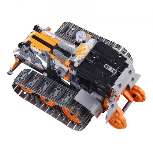 STEM byggesæt, 5-i-1 fjernstyret robot/bil/tank, 240x166x160 mm, pædagogisk
