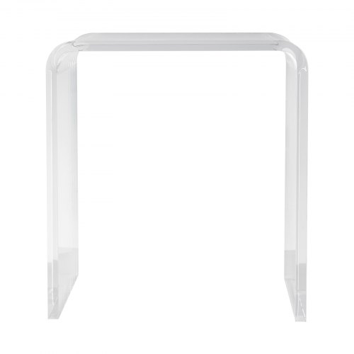 Sidebord, 41.5x30.5x46 cm, Transparent, Akryl