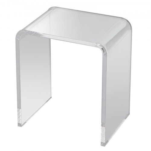 Sidebord, 41.5x30.5x46 cm, Transparent, Akryl