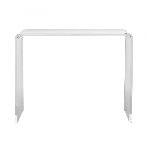 Konsolbord, 96,4x38,1x74 cm, Klar, Akryl