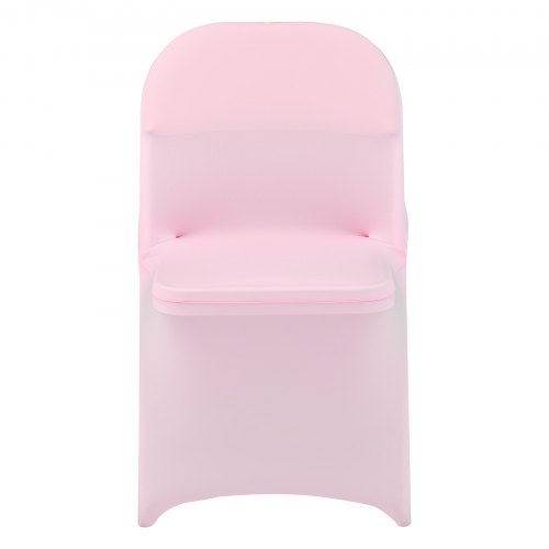 Stolsöverdrag, 50-pack, 45x46x77 cm, Rosa, Polyester Spandex