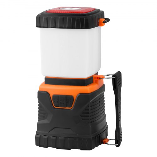 Campinglanterne, LED, 10x9.5x18.8 cm, batteridrevet